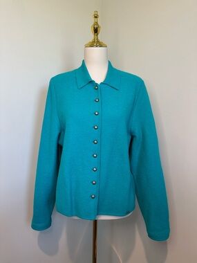 Vintage Geiger 100% Wool Cardigan